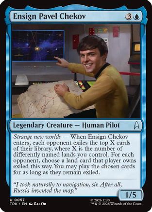 Ensign Pavel Chekov (TRK-057) - Star Trek