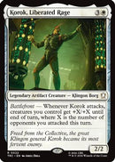 Korok, Liberated Rage (TRC-022) - Commander: Star Trek