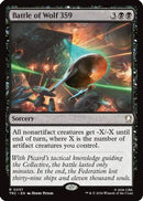 Battle of Wolf 359 (Surge Foil) (TRC-057) - Commander: Star Trek Foil