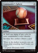 Commander's Sphere (Surge Foil) (TRC-487) - Commander: Star Trek Foil