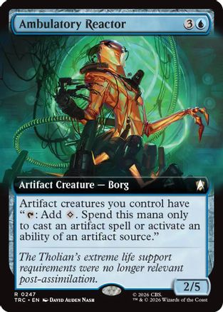Ambulatory Reactor (Extended Art) (TRC-247) - Commander: Star Trek