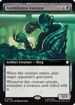 Assimilation Assessor (Extended Art) (TRC-270) - Commander: Star Trek