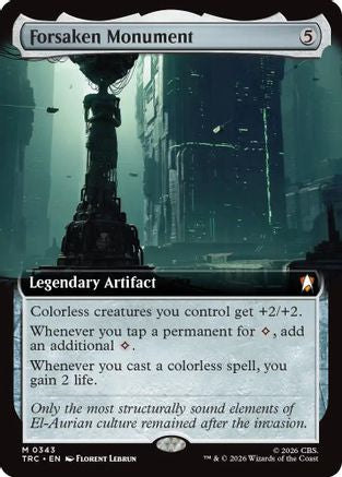 Forsaken Monument (Extended Art) (TRC-343) - Commander: Star Trek