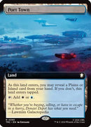 Port Town (Extended Art) (TRC-393) - Commander: Star Trek