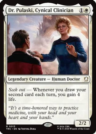 Dr. Pulaski, Cynical Clinician (TRC-013) - Commander: Star Trek