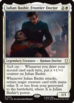 Julian Bashir, Frontier Doctor (TRC-021) - Commander: Star Trek