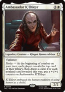 Ambassador K'Ehleyr (Surge Foil) (TRC-009) - Commander: Star Trek Foil