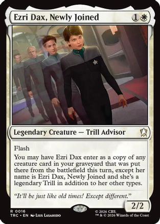 Ezri Dax, Newly Joined (Surge Foil) (TRC-016) - Commander: Star Trek Foil
