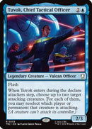 Tuvok, Chief Tactical Officer (Surge Foil) (TRC-053) - Commander: Star Trek Foil