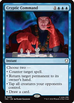 Cryptic Command (Surge Foil) (TRC-435) - Commander: Star Trek Foil