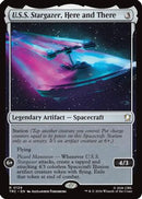 U.S.S. Stargazer, Here and There (Surge Foil) (TRC-129) - Commander: Star Trek Foil