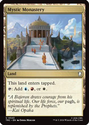 Mystic Monastery (TRC-543) - Commander: Star Trek