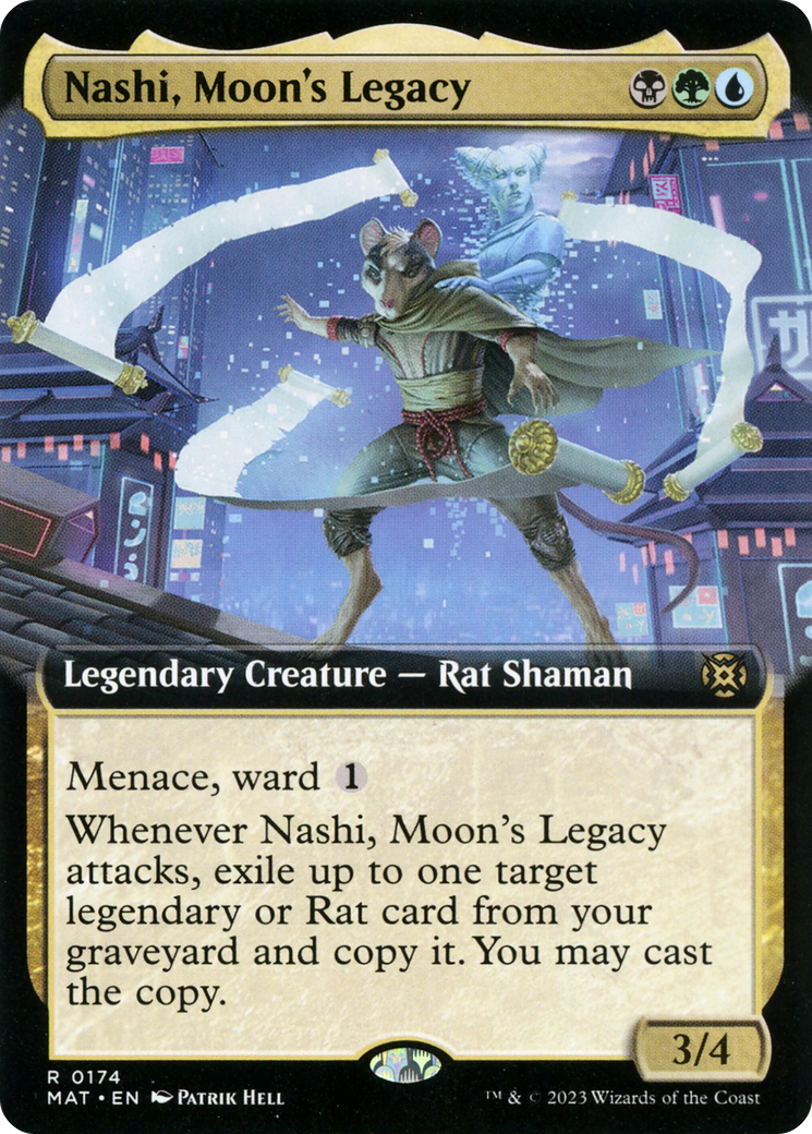 Nashi, Moon's Legacy (MAT-174) - March of the Machine: The Aftermath: (Extended Art) Foil