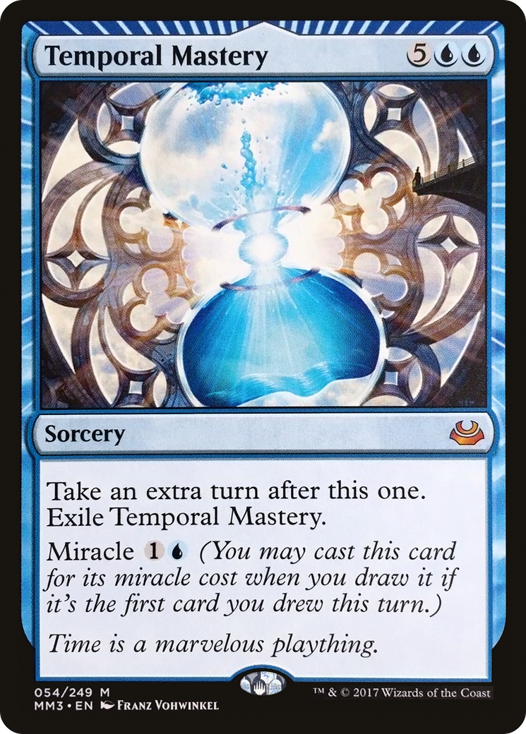 Temporal Mastery (MM3-054) - Modern Masters 2017: (miracle)