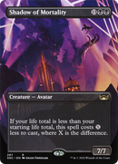 Shadow of Mortality (SNC-287) - Streets of New Capenna (Borderless) Foil