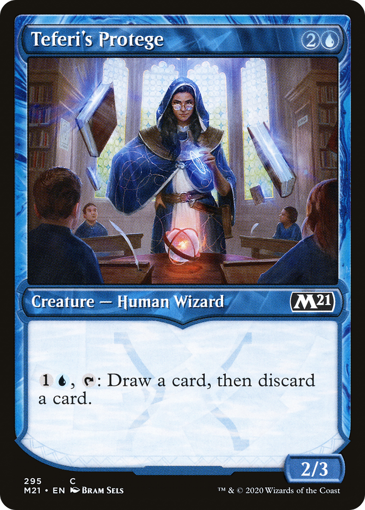 Teferi's Protege (M21-295) - Core Set 2021: (Showcase) Foil