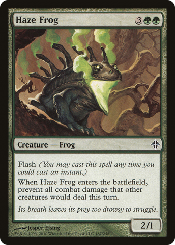 Haze Frog (ROE-187) - Rise of the Eldrazi