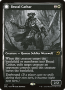 Brutal Cathar // Moonrage Brute (DBL-007) - Innistrad: Double Feature: (Double Faced Transform)