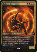 Rakdos Firewheeler (OHP-197) - Ravnica Allegiance Promos Foil