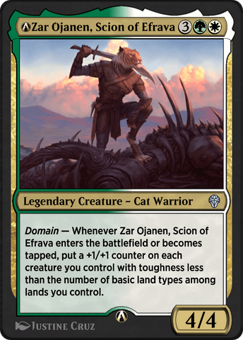 A-Zar Ojanen, Scion of Efrava (DMU-A-227) - Dominaria United