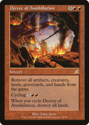 Decree of Annihilation (SCG-085) - Scourge Foil