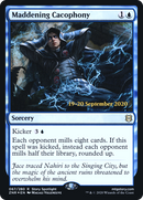 Maddening Cacophony (PRE-67S) - Zendikar Rising Promos Foil