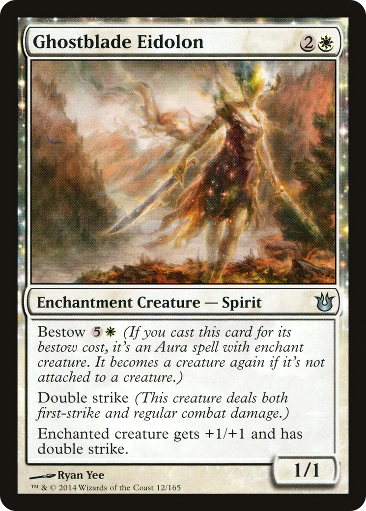 Ghostblade Eidolon (BNG-012) - Born of the Gods: (enchantment)