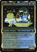 Ambassador Blorpityblorpboop (UNF-254) - Unfinity: (Showcase) Foil