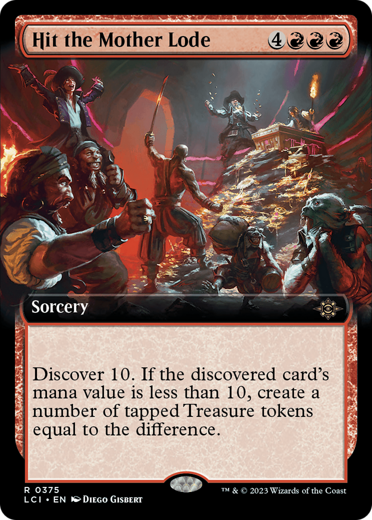 Hit the Mother Lode (LCI-375) - The Lost Caverns of Ixalan: (Extended Art)