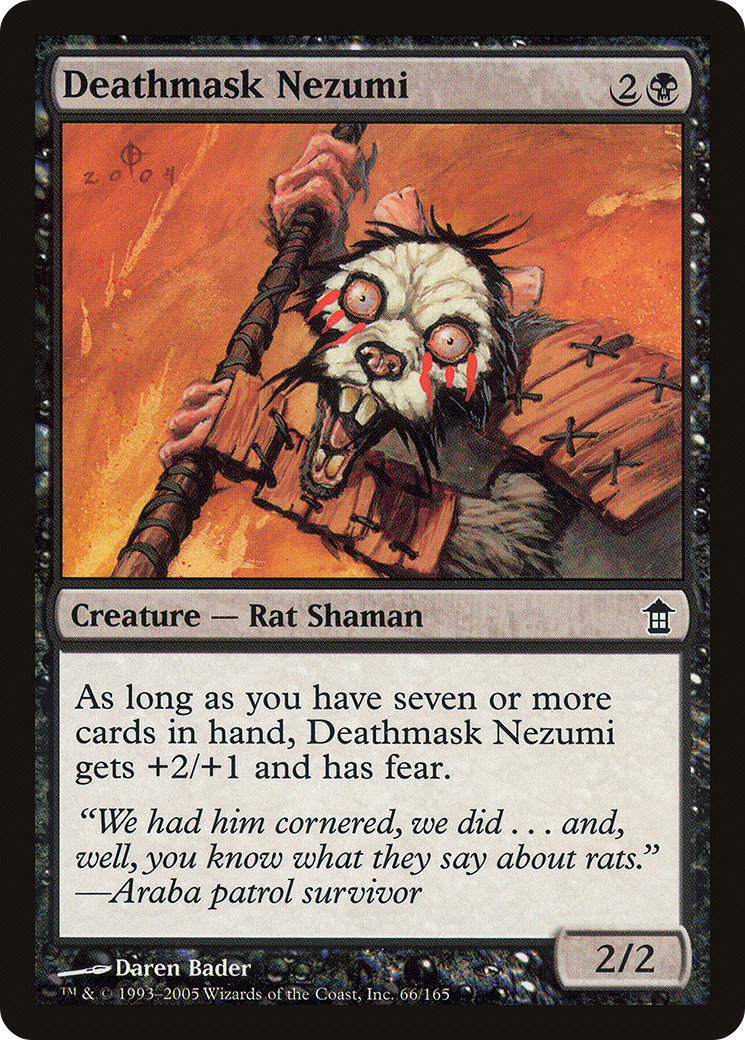 Deathmask Nezumi (SOK-066) - Saviors of Kamigawa Foil