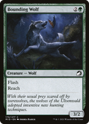 Bounding Wolf (MID-170) - Innistrad: Midnight Hunt Foil
