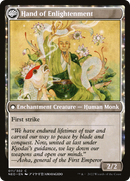 Era of Enlightenment // Hand of Enlightenment (NEO-011) - Kamigawa: Neon Dynasty: (fandfc, enchantment) Foil
