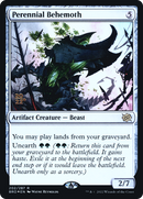 Perennial Behemoth (PRE-202S) - The Brothers' War Promos Foil