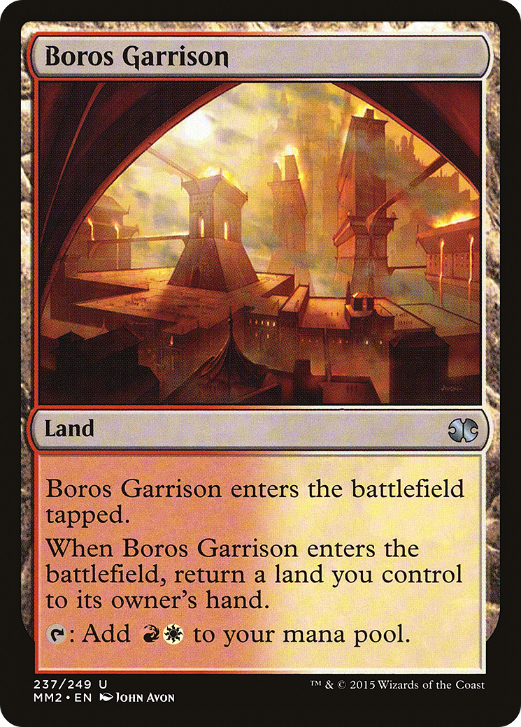 Boros Garrison (MM2-237) - Modern Masters 2015