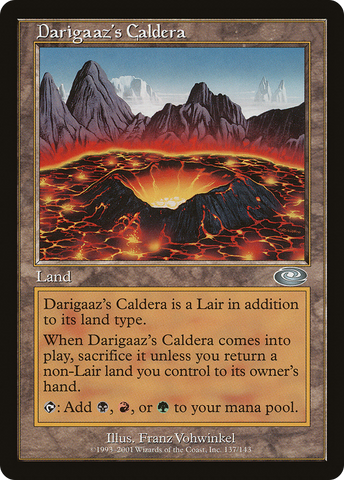 Darigaaz's Caldera (PLS-137) - Planeshift