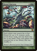 Weird Harvest (9ED-282★) - Ninth Edition Foil