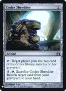 Codex Shredder (LIST-RTR-228) - The List Foil