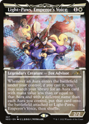 Light-Paws, Emperor's Voice (NEO-367) - Kamigawa: Neon Dynasty: (Showcase) Foil