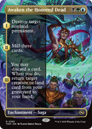 Awaken the Honored Dead (TDM-383) - Tarkir: Dragonstorm: (enchantment) (Borderless)
