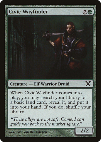Civic Wayfinder (10E-255) - Tenth Edition Foil