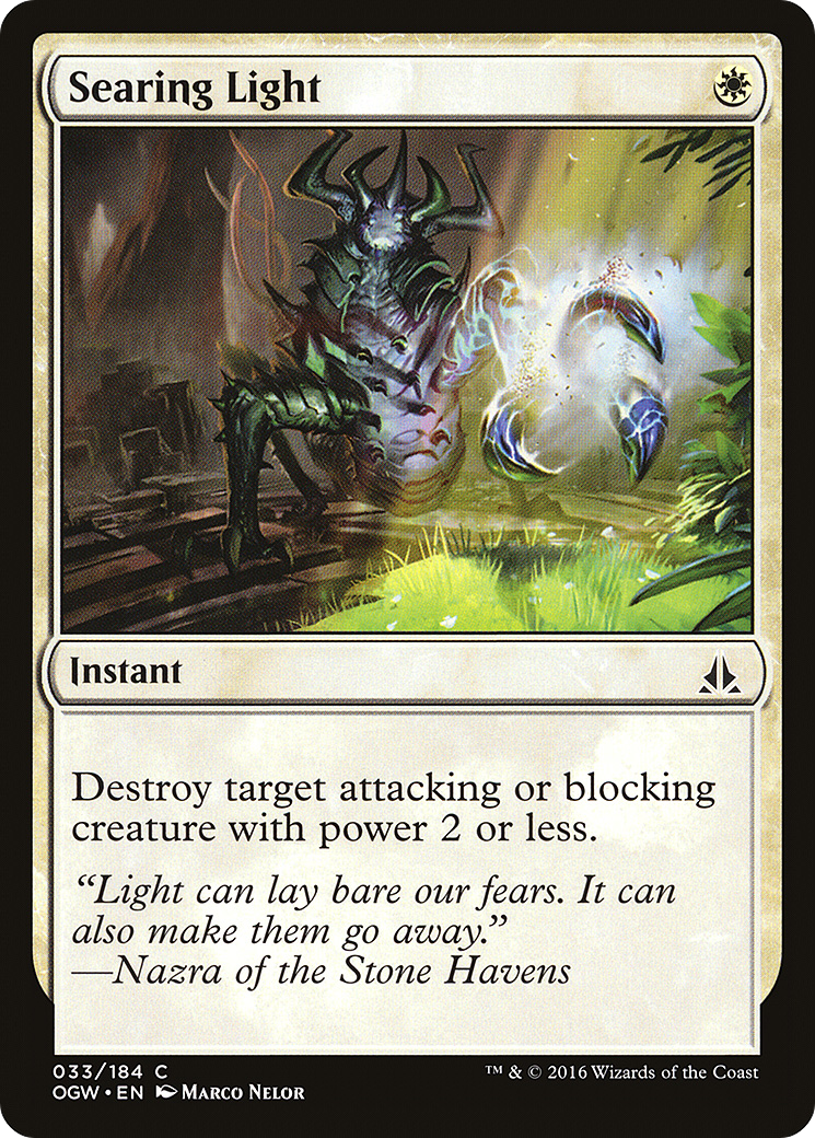 Searing Light (OGW-033) - Oath of the Gatewatch Foil
