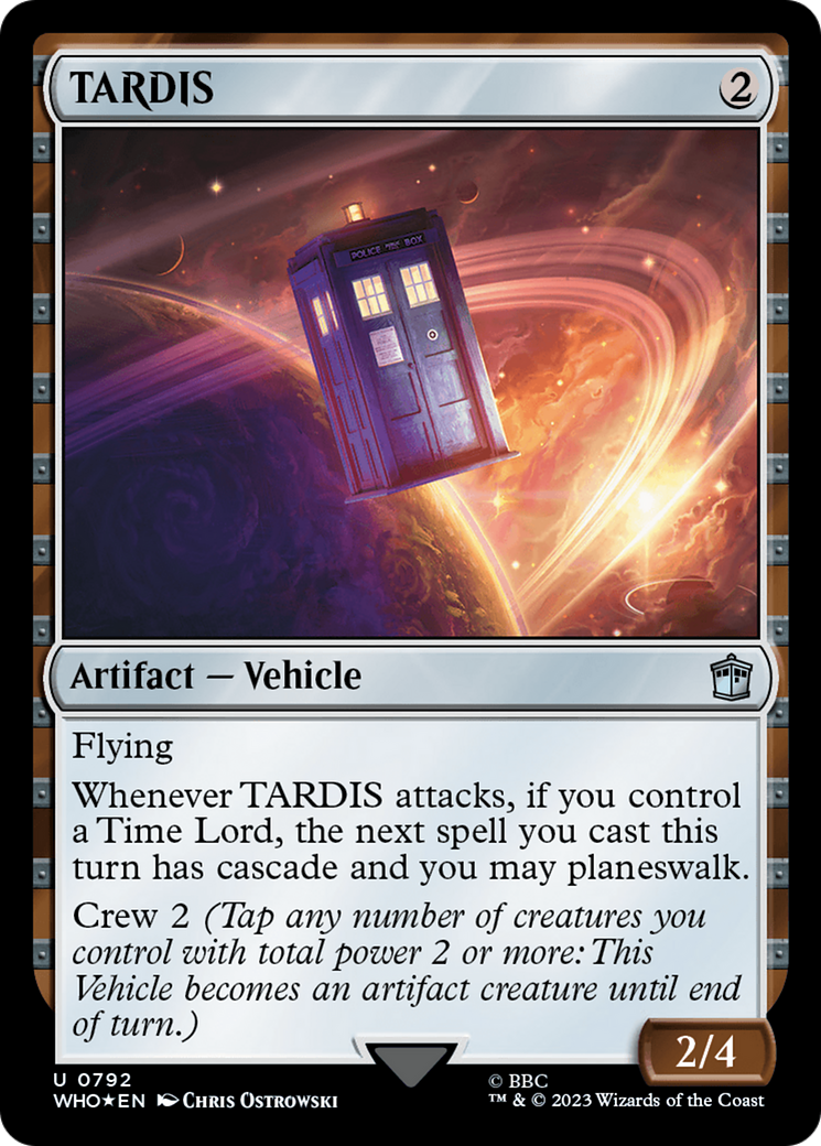 TARDIS (WHO-792) - Doctor Who Foil