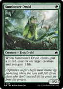 Sunshower Druid (BLB-195) - Bloomburrow Foil
