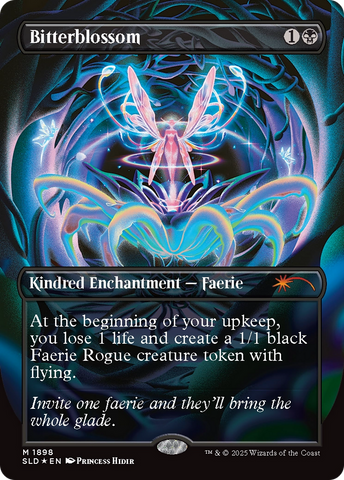 Bitterblossom (SLD-1898) - Secret Lair Drop (Borderless) Foil