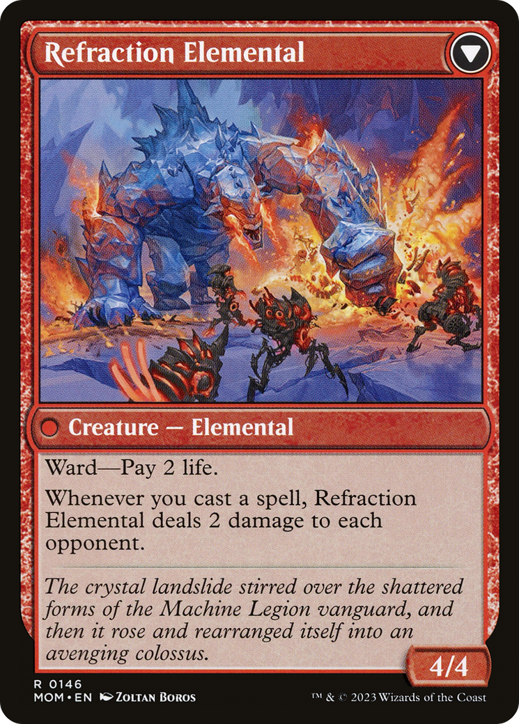 Invasion of Karsus // Refraction Elemental (MOM-146) - March of the Machine