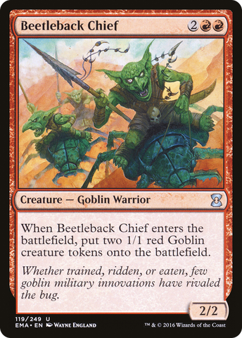 Beetleback Chief (EMA-119) - Eternal Masters