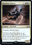 Fleetfoot Dancer (PRE-188S) - Streets of New Capenna Promos Foil