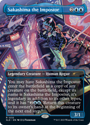 Sakashima the Impostor (SLD-1232) - Secret Lair Drop (Borderless) Foil