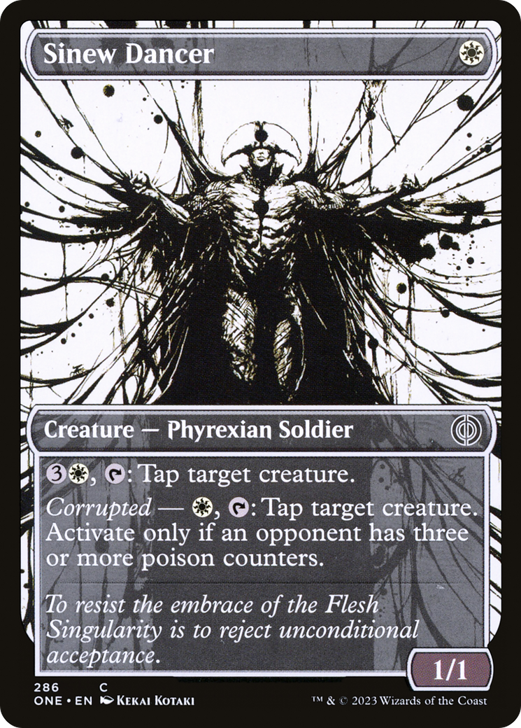 Sinew Dancer (ONE-286) - Phyrexia: All Will Be One: (Showcase)