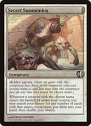 Secret Summoning (CNS-009) - Conspiracy Foil